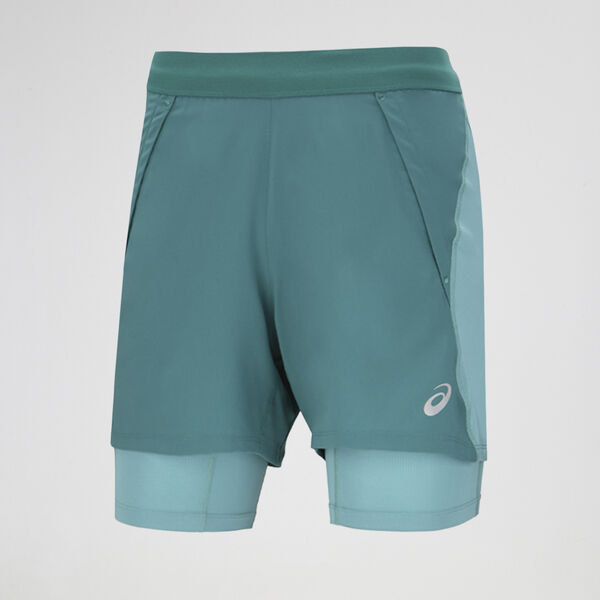Short Running Asics Road 2n1 5in Hombre