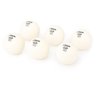 Pelotas de Ping-Pong Stiga Cup ABS 6