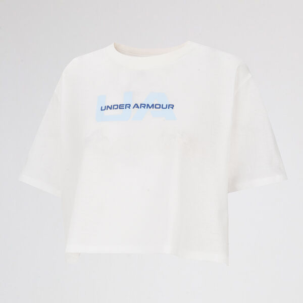 Remera Entrenamiento Under Armour Boxy Crop Brand Mujer