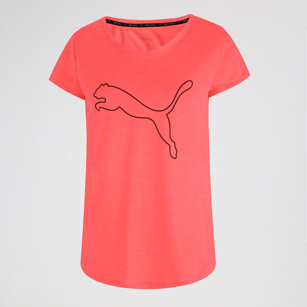 Remera Running Puma Performance Heather Cat Mujer