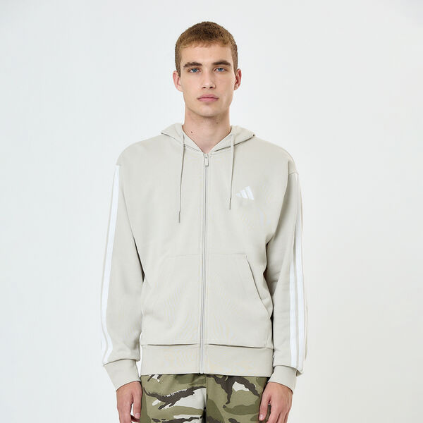Buzo adidas Essentials 3 Tiras French Terry Hombre
