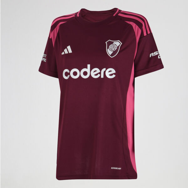 Camiseta Fútbol adidas River Plate 2024 Mujer