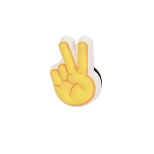 Pin Crocs Jibbitz Peace Hand Sing