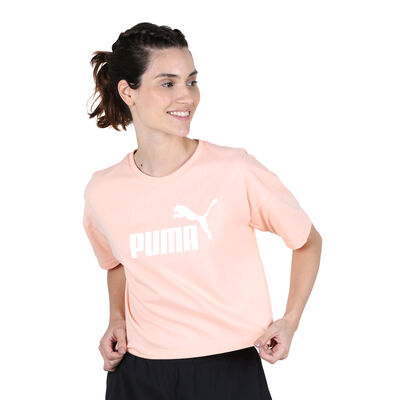 Remera Puma Essentials Cropped Logo