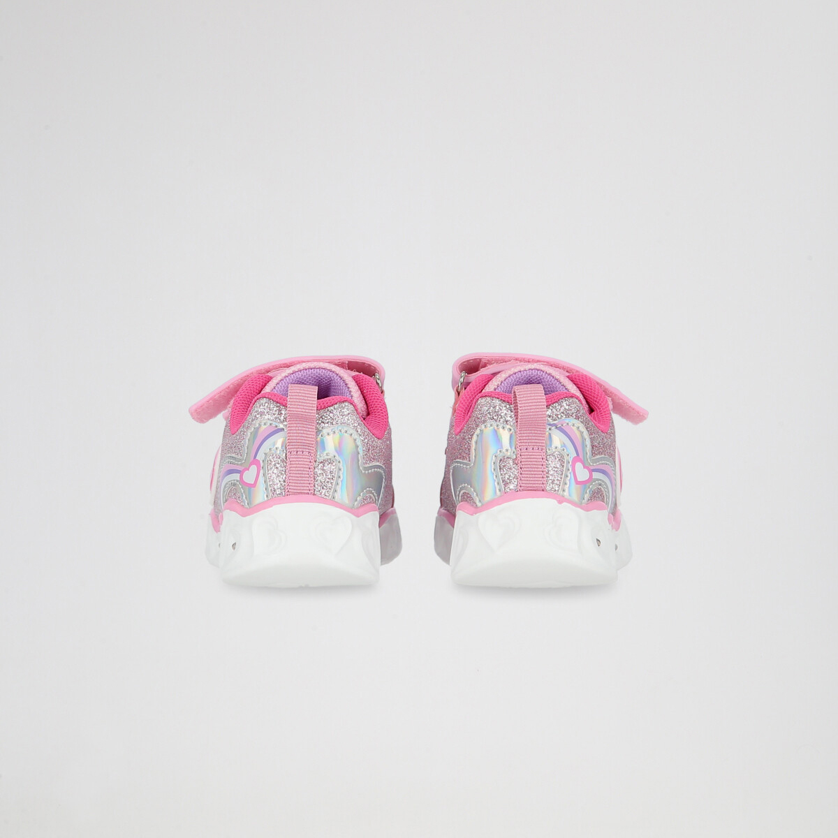 Zapatillas Footy Shiny Heart Ni&ntilde;a con luces,  image number null