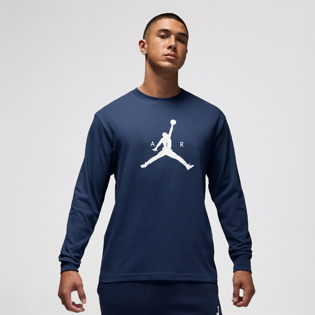 Remera Jordan Jumpman Manga Larga Hombre algod&oacute;n,  image number null