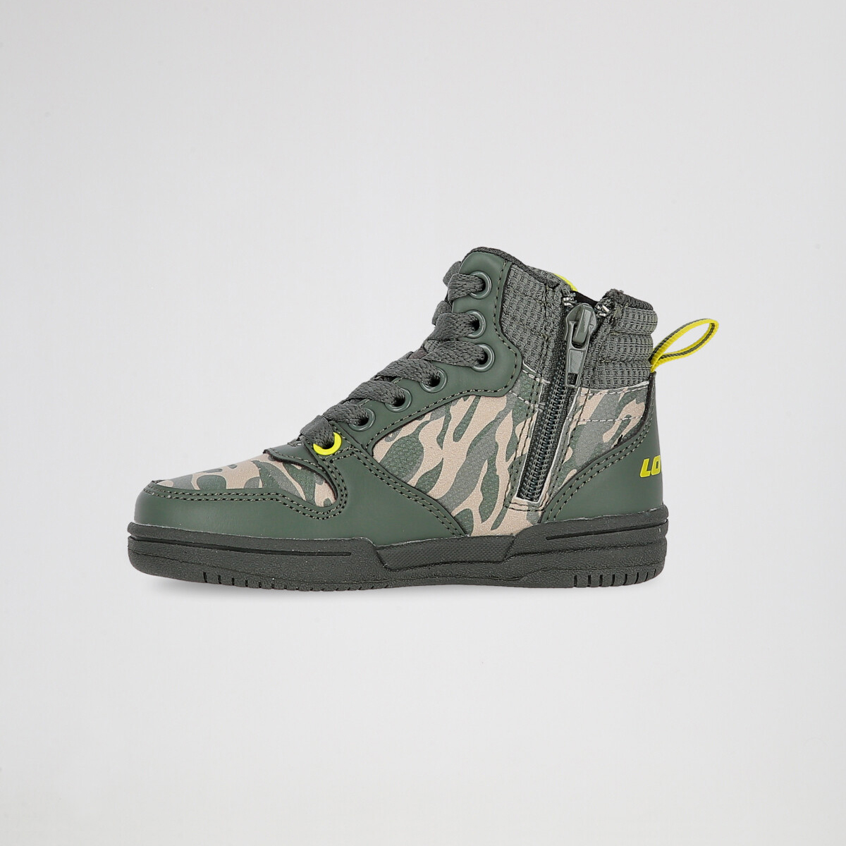 Zapatillas Lotto Basket Hig Camo B Cv de Niño,  image number null