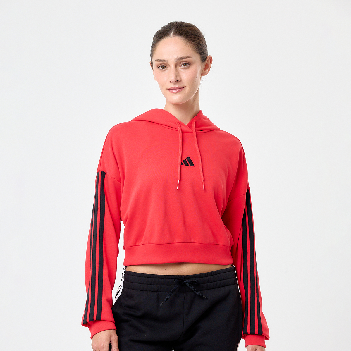 Buzo adidas Essentials Crop 3 Tiras Mujer,  image number null