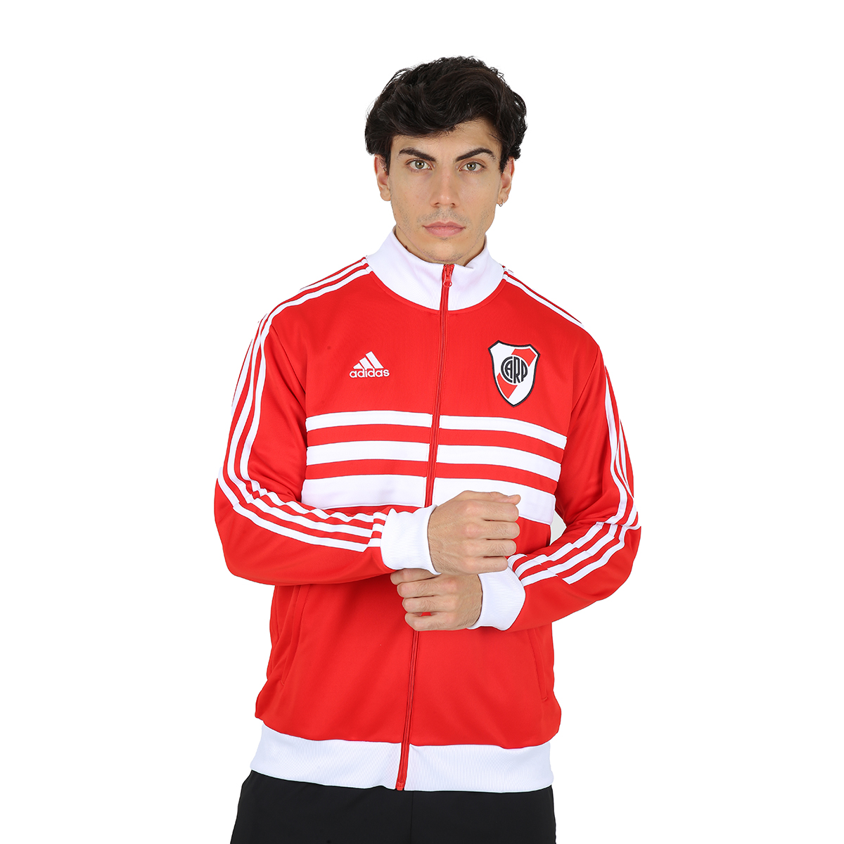 Campera Fútbol adidas River Plate 3 Tiras Hombre,  image number null