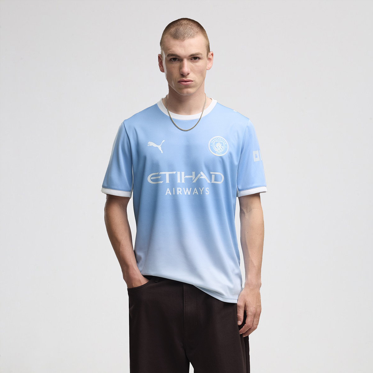 Camiseta Manchester City Puma Titular 26 27 Hombre,  image number null