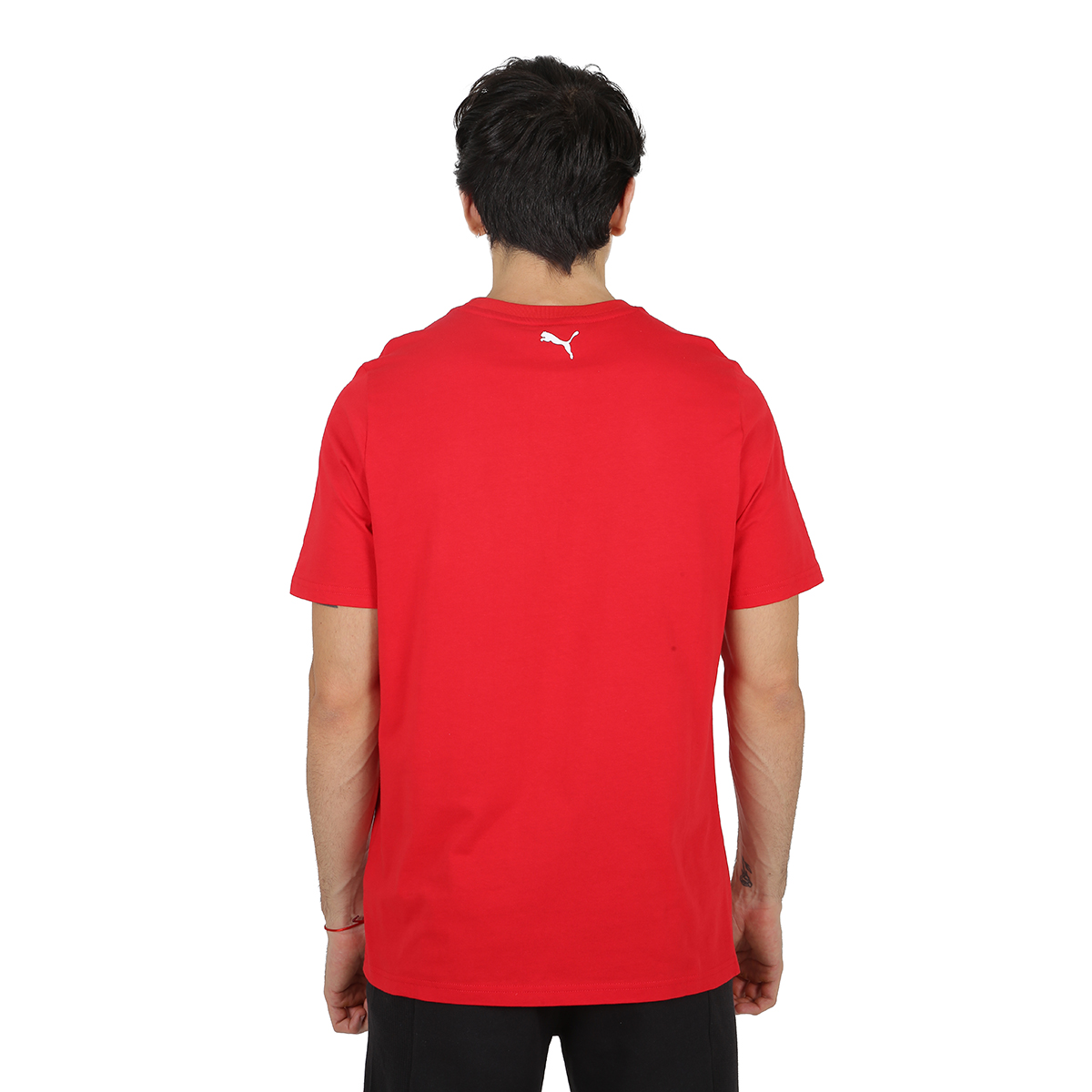 Remera Puma Ferrari Race Shield Tonal Hombre Algod&oacute;n,  image number null