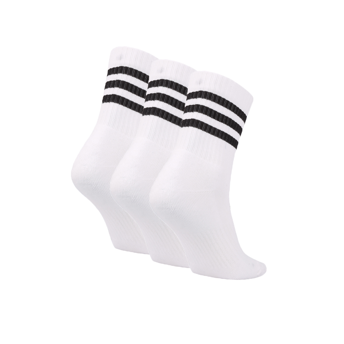 Medias adidas 3 Tiras Cushioned Crew,  image number null