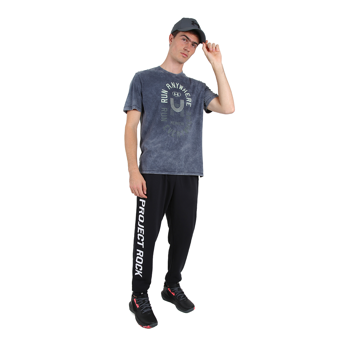 Pantal&oacute;n Entrenamiento Under Armour Project Rock Terry Jogger Hombre,  image number null