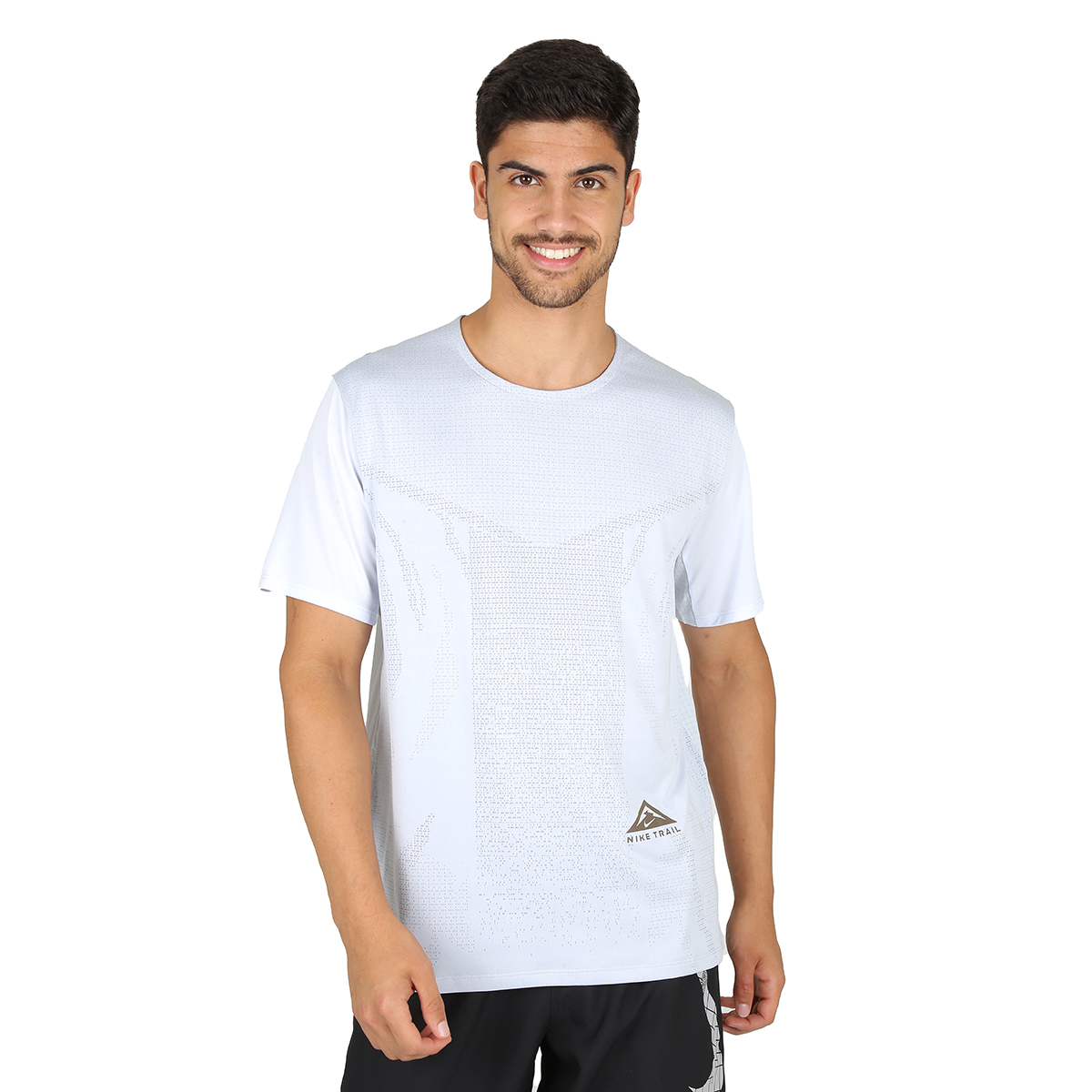 Remera online running hombre