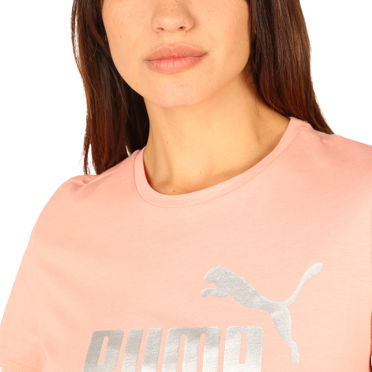 Remera Puma Essentials+ Metallic Logo,  image number null