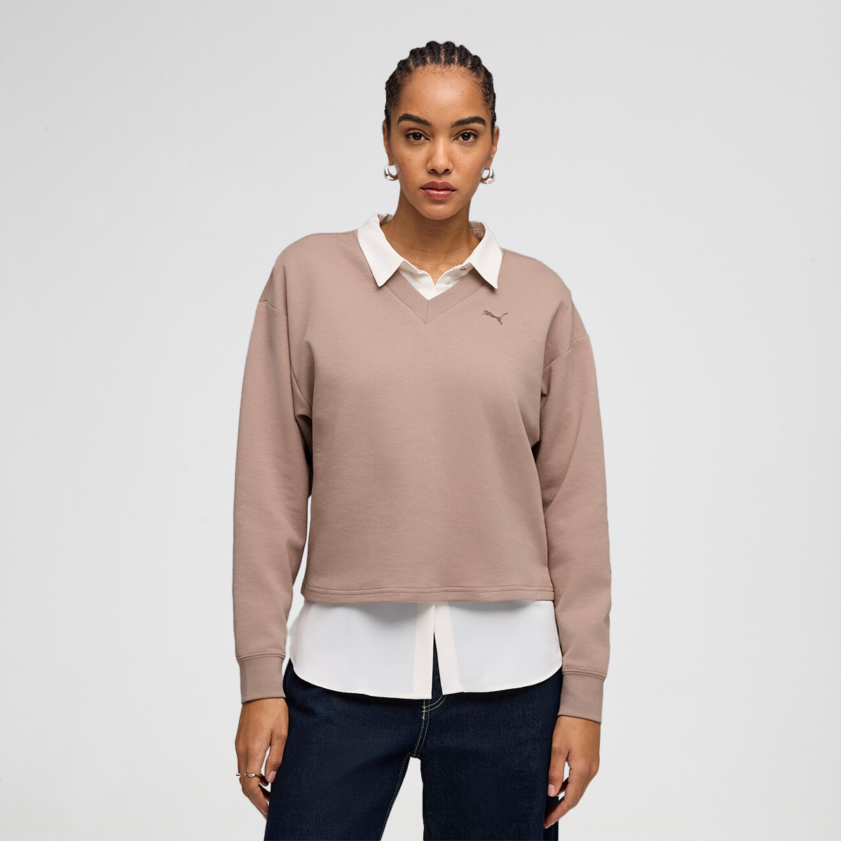 Buzo Puma Essential Elevated Comfort Mujer,  image number null