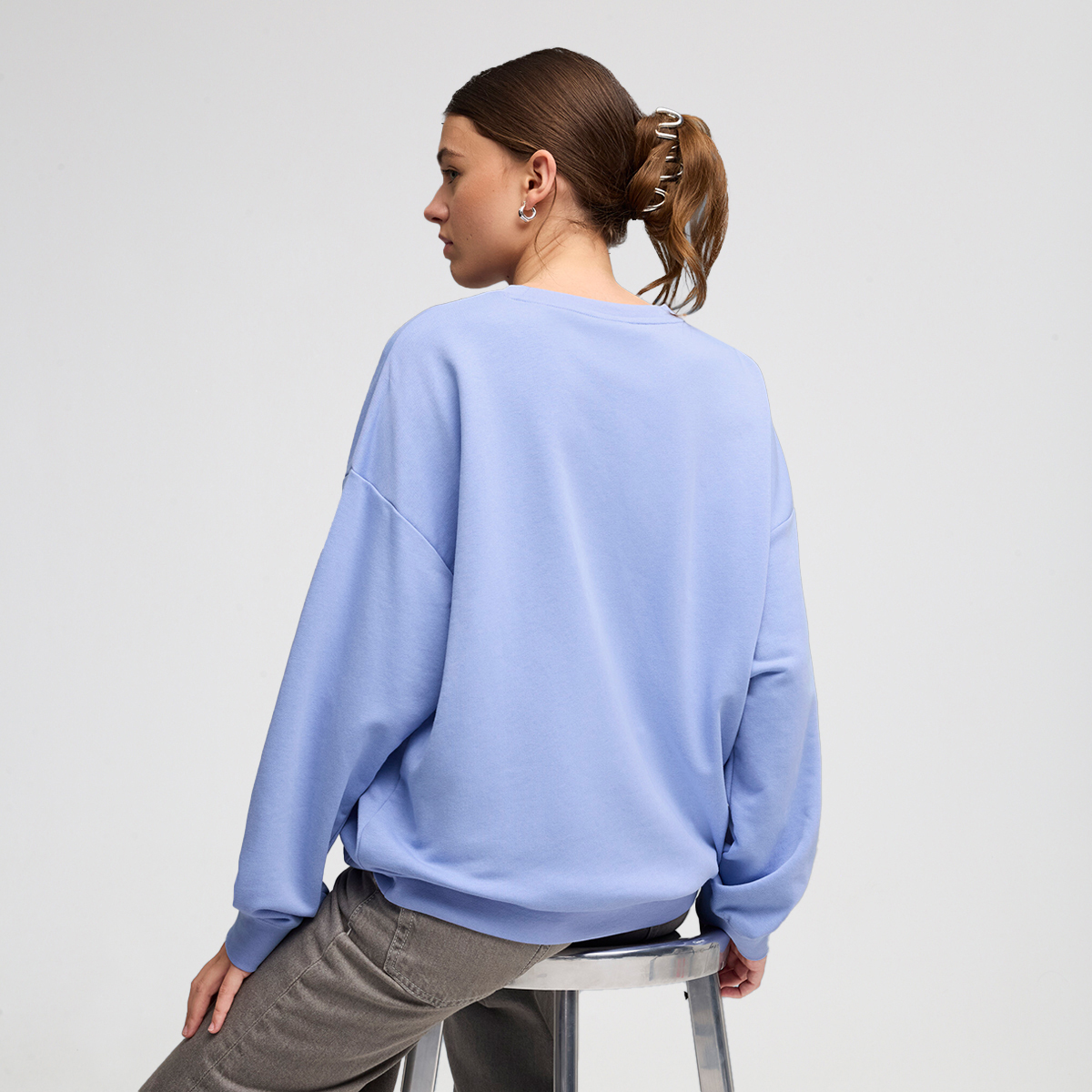 Buzo Puma Essentials Oversize Mujer algod&oacute;n,  image number null