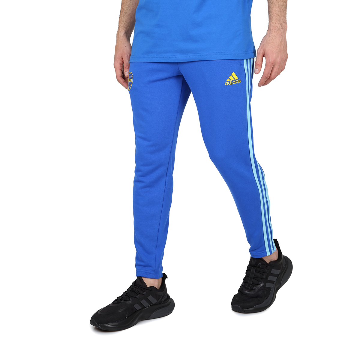 Pantalón Boca Juniors adidas 3 Stripes Hombre,  image number null