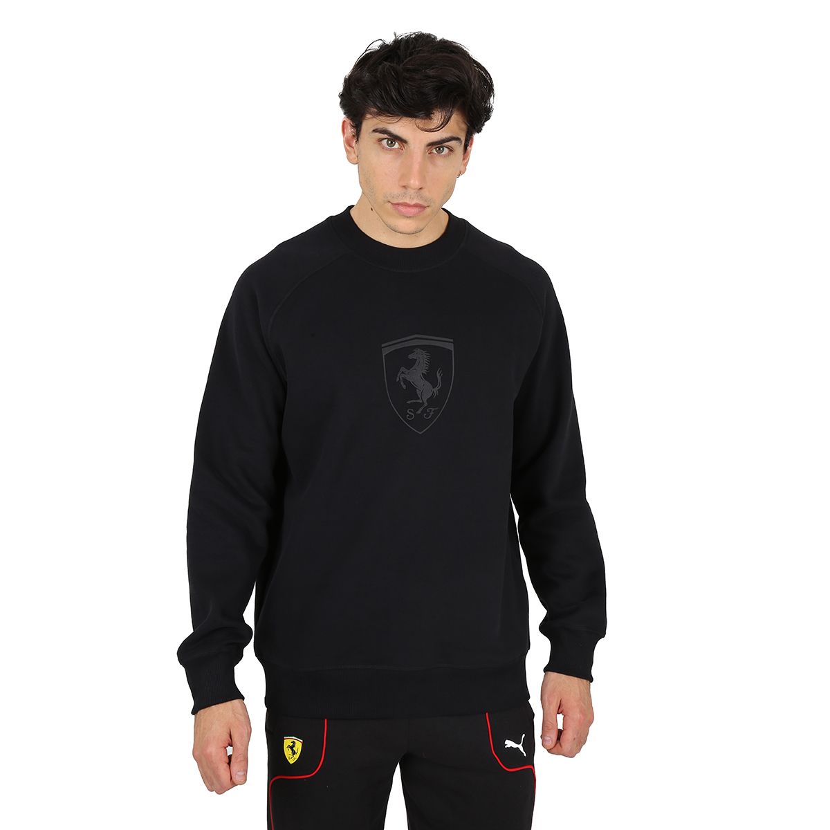 Buzo Puma Ferrari Race Shield Crew Hombre,  image number null