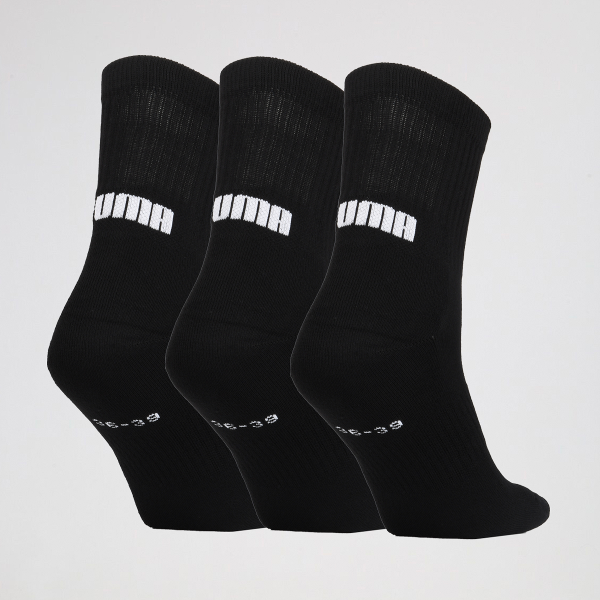 Pack de Medias Puma New Generation Cushioned Crew X3 Algod&oacute;n,  image number null
