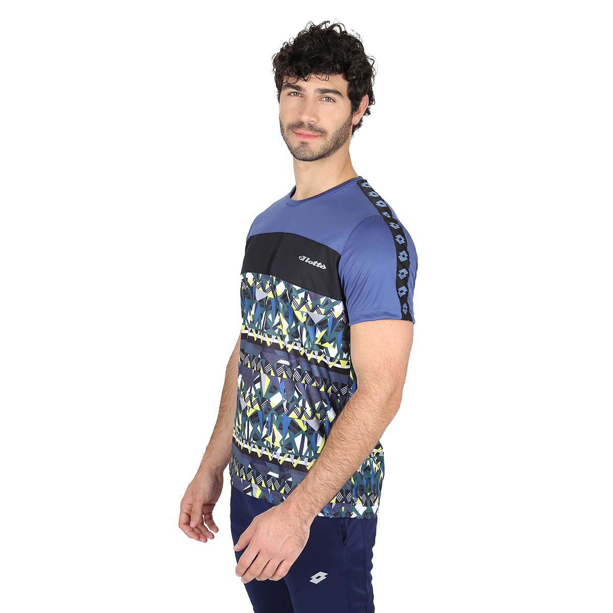 Remera Urbana Lotto Geometric Hombre,  image number null