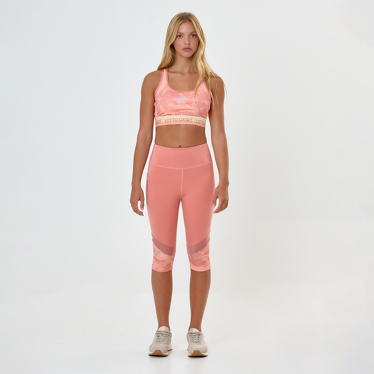 Calza Running Lotto Speedevo Enjoy Mujer,  image number null