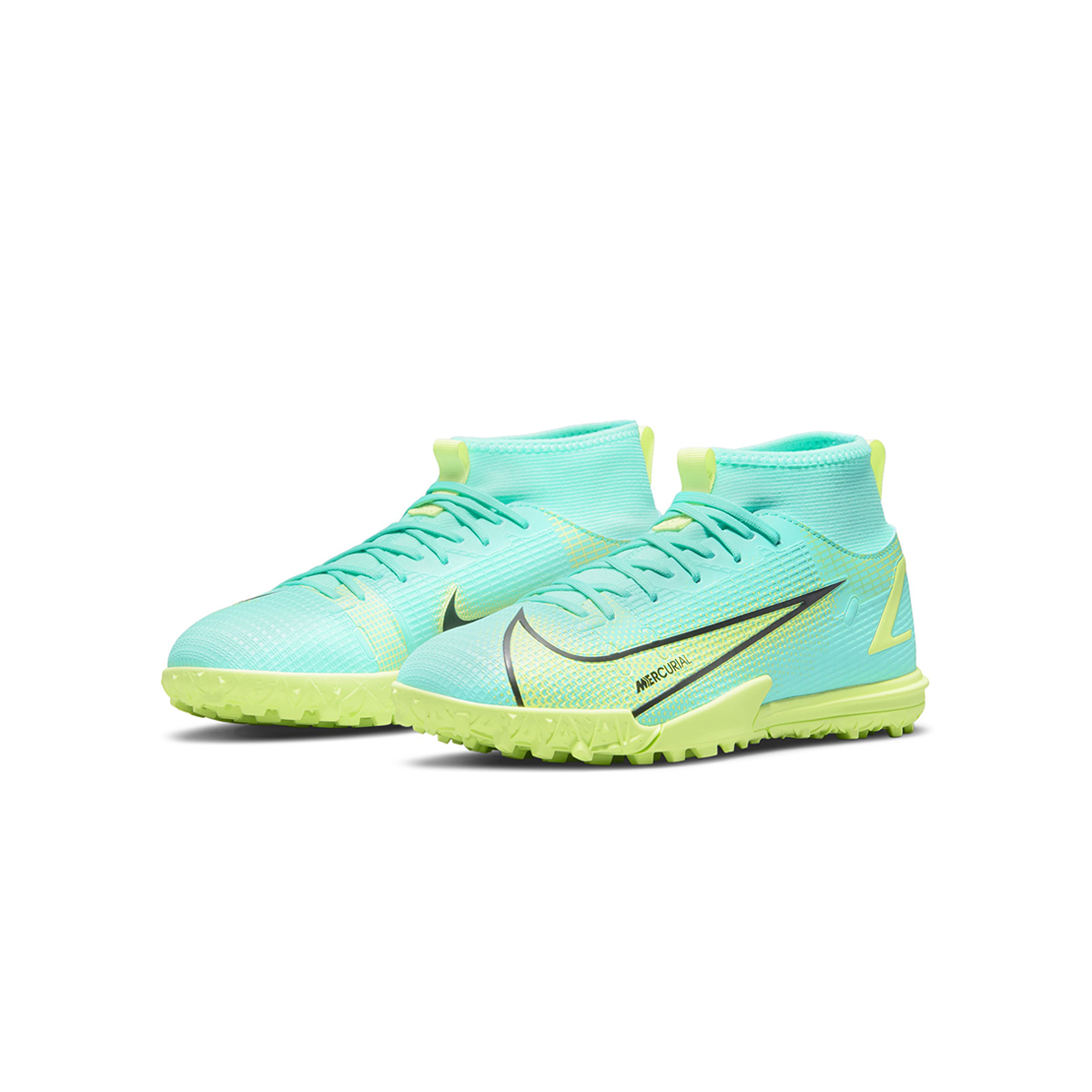 Botines nike celestes sales
