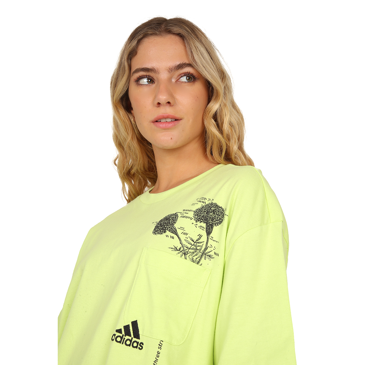 Remera adidas Floral Pocket,  image number null