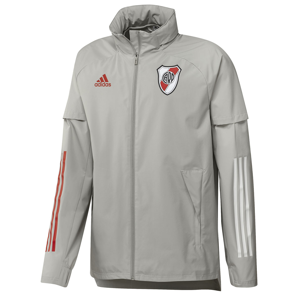 Campera adidas River Plate Rain 20 21