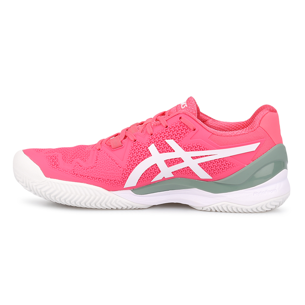 Zapatillas De Tenis Asics GEL-Resolution 8 Clay Mujer Rosa