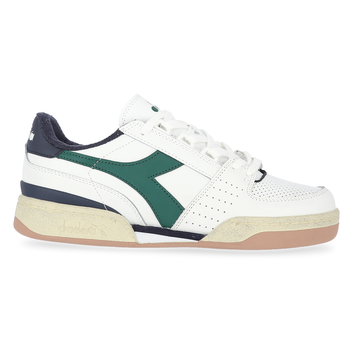 DIADORA Zapatilla Urbana Hombre Cuero Blanco Diadora