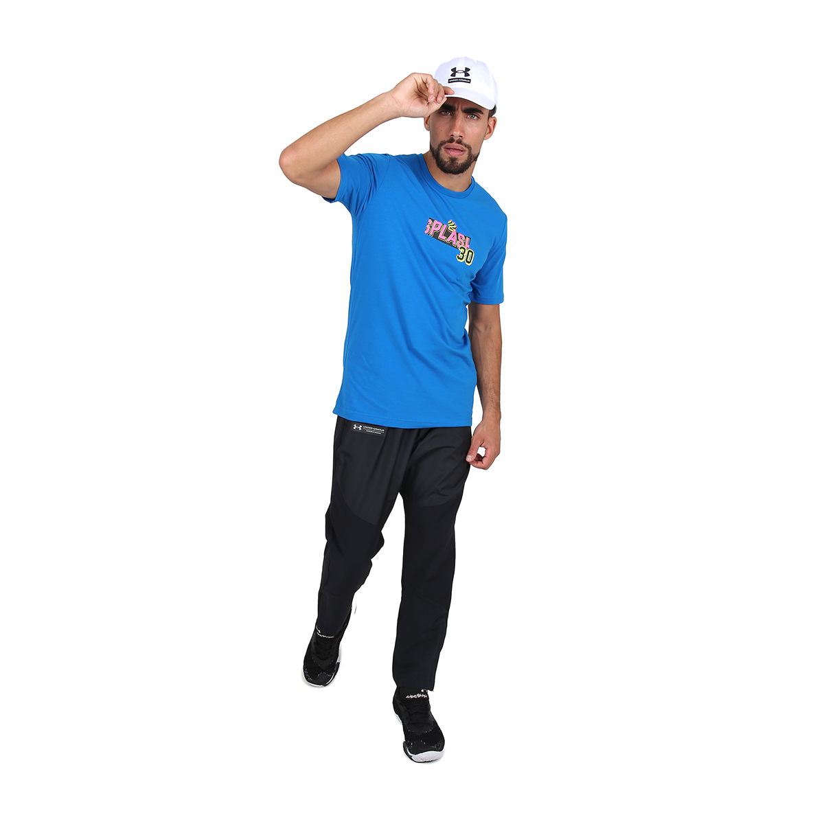 Remera Básquet Under Armour Curry Splash Party Hombre,  image number null