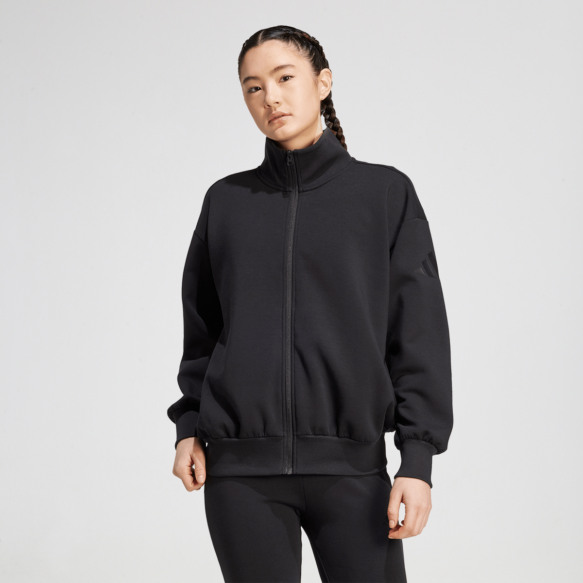 Buzo con Cierre adidas All SZN Soft Lux Mujer,  image number null