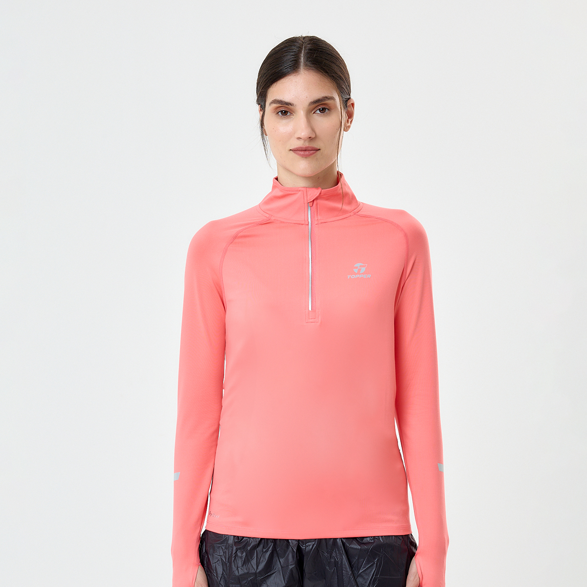 Buzo Running Topper Rng II Mujer,  image number null