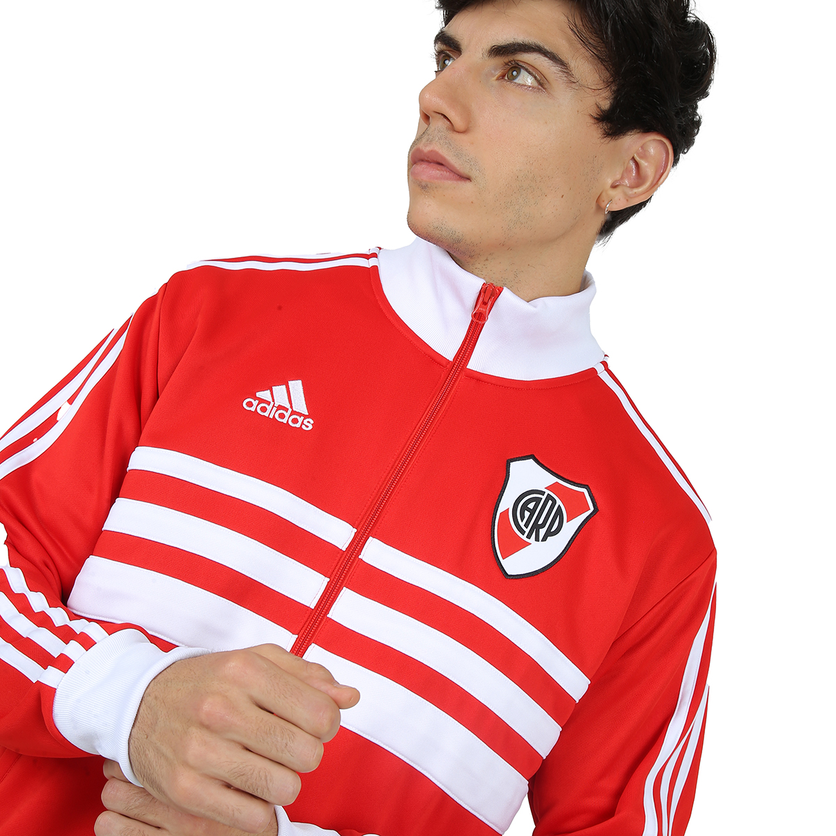 Campera Fútbol adidas River Plate 3 Tiras Hombre,  image number null