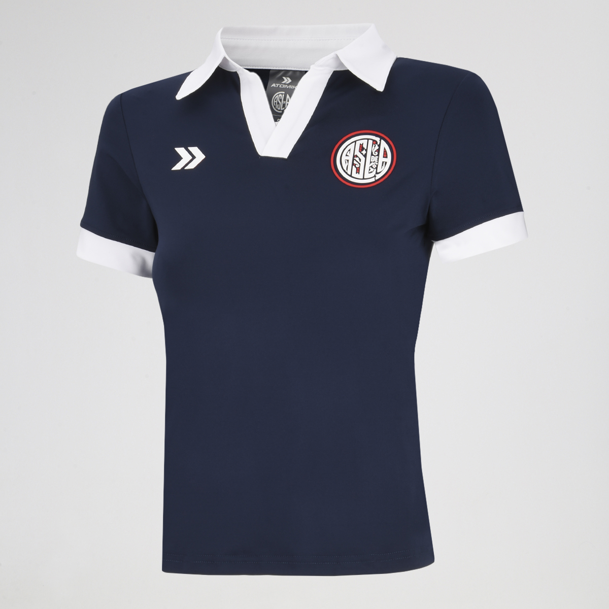 Remera San Lorenzo Atomik Retro Slim Mc 2026 Mujer,  image number null