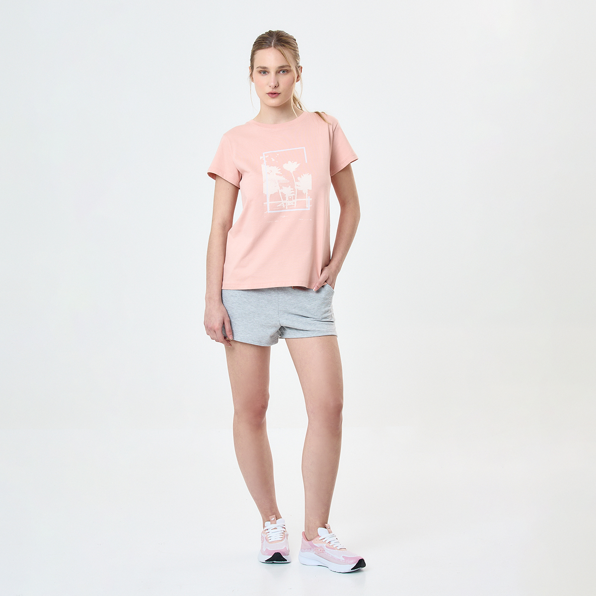 Remera Set Sport Easy Check Print Mujer,  image number null