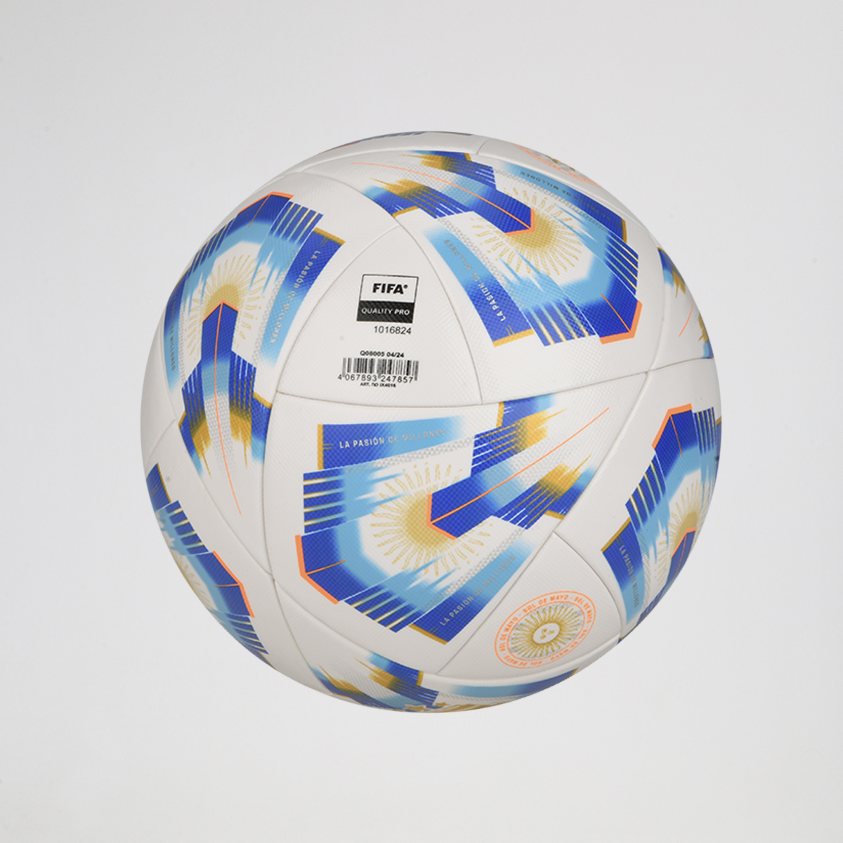 Pelota F&uacute;tbol adidas Argentina 24,  image number null