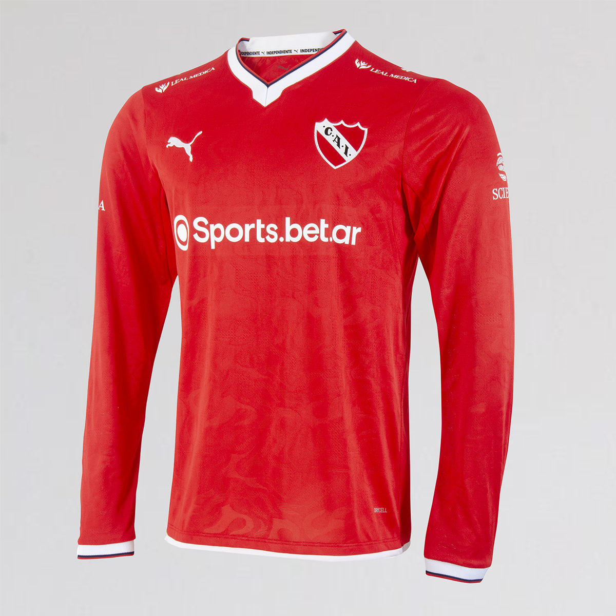 Camiseta Independiente Puma Titular 26/27 Manga Larga Hombre,  image number null