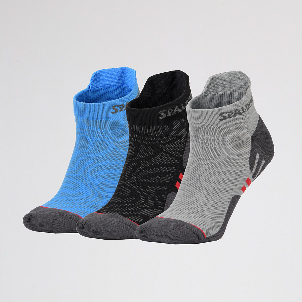 Pack de Medias tal&oacute;n alcolchado Spalding Sports Antibacterial X4,  image number null