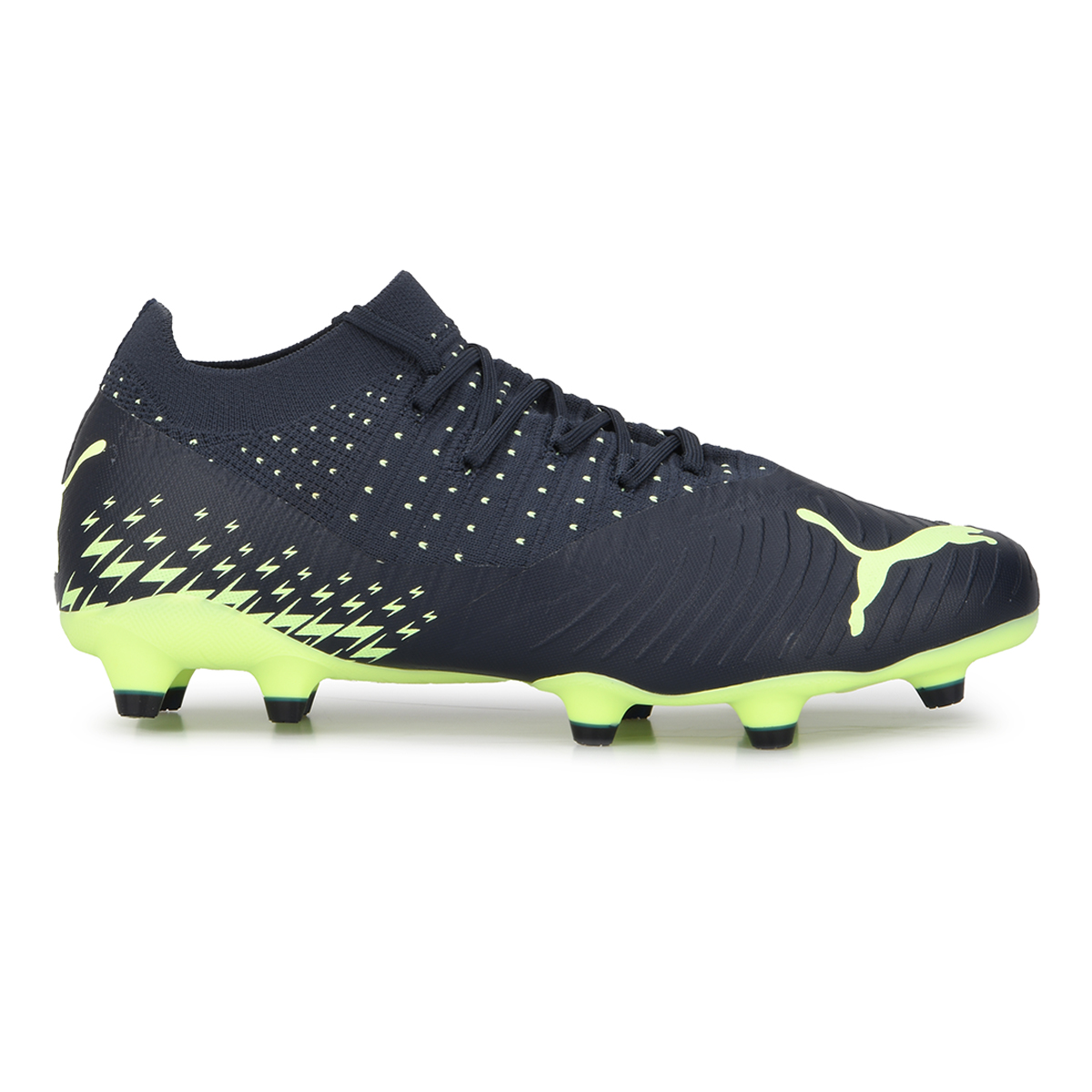 Botines Puma Future Negro Y Verde Botines Puma Future Z Tt