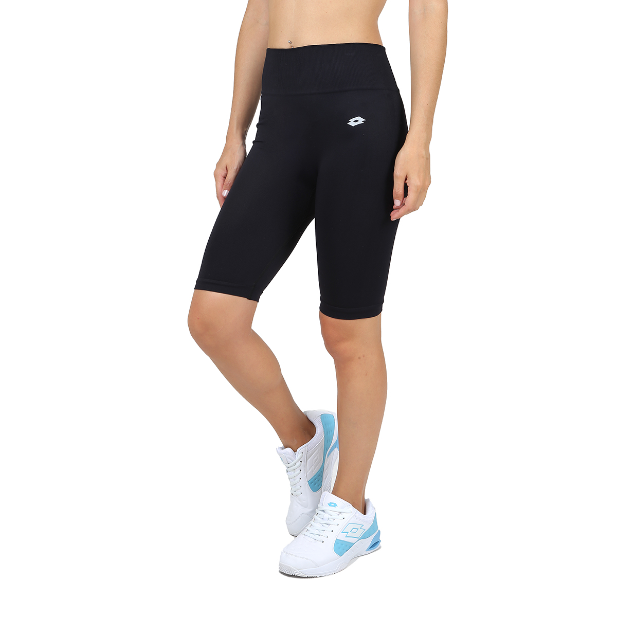 Calza Entrenamiento Lotto Seamless Calm Mujer,  image number null