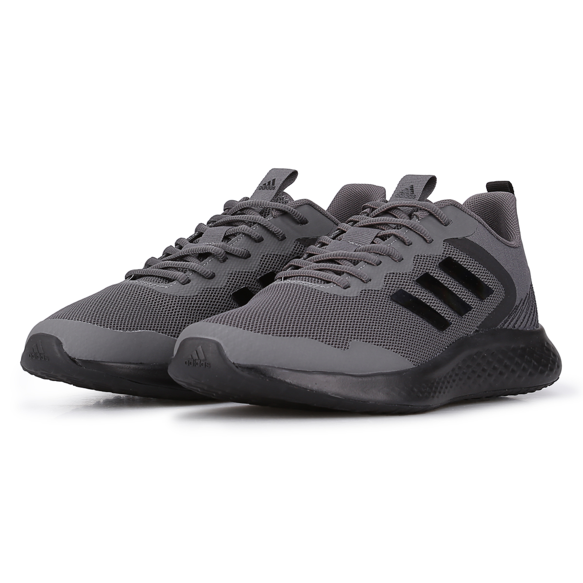 Sepatu Adidas Fluidstreet Gris Everyset Versatile Training Shoes