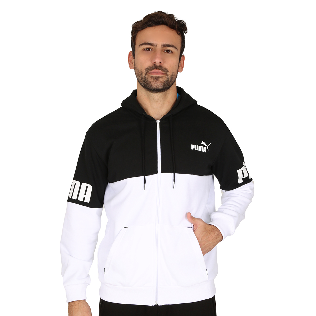 Campera Puma Power Colorblock Full-Zip,  image number null