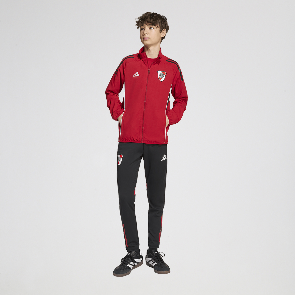 Campera River Plate adidas 25/26 Tiro25 Presentación Infantil,  image number null