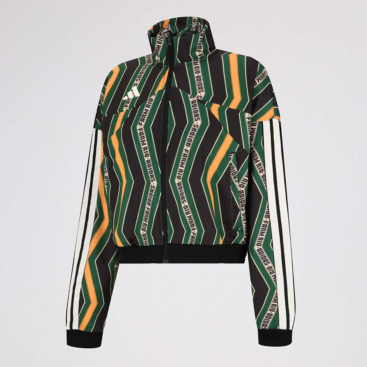 Buzo estampado con cierre adidas x FARM RIO Tiro,  image number null