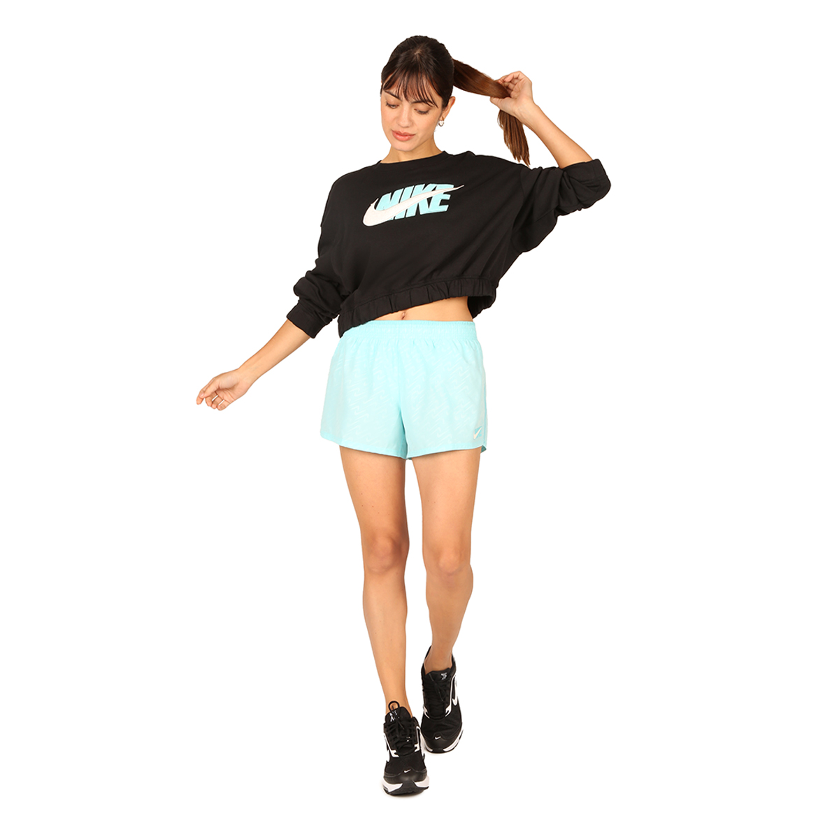 nike icon clash fleece crew