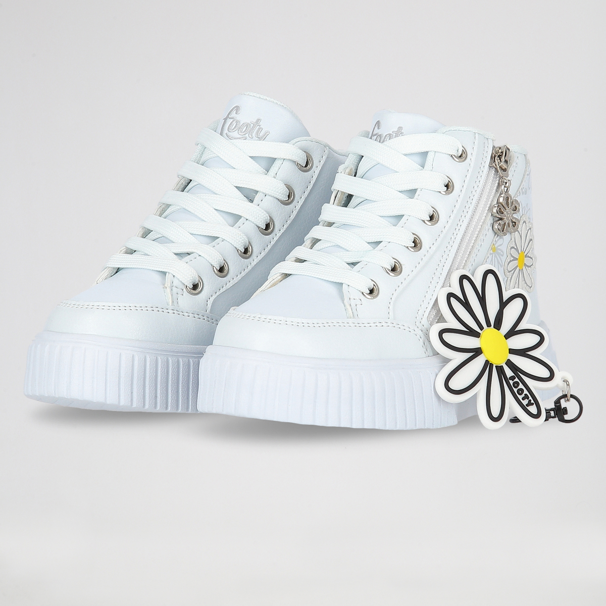 Borcego Margarita Footy Emotizapa con cordones de Ni&ntilde;a,  image number null