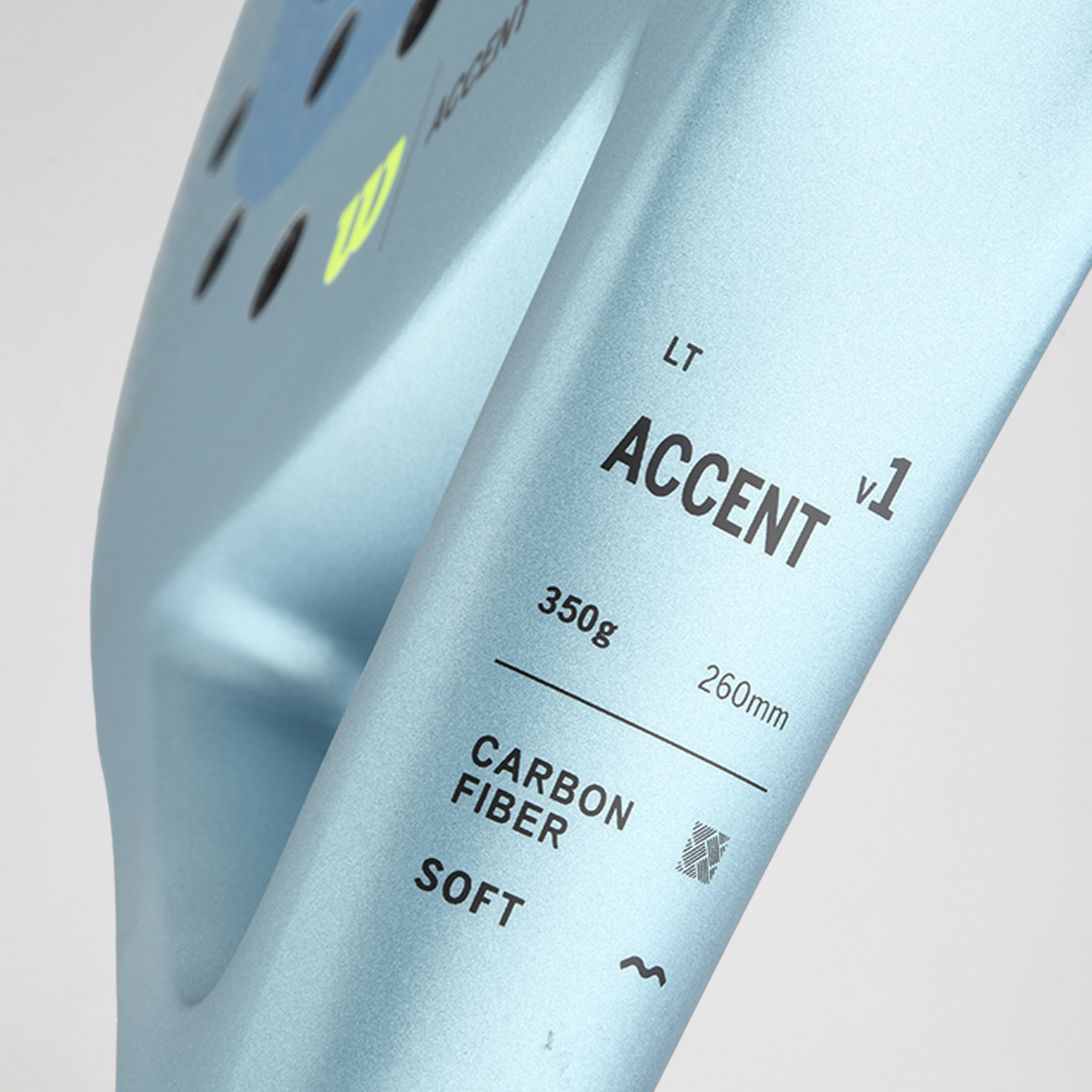 Paleta Pádel Wilson Accent Lt 2 Fibra de Carbono,  image number null