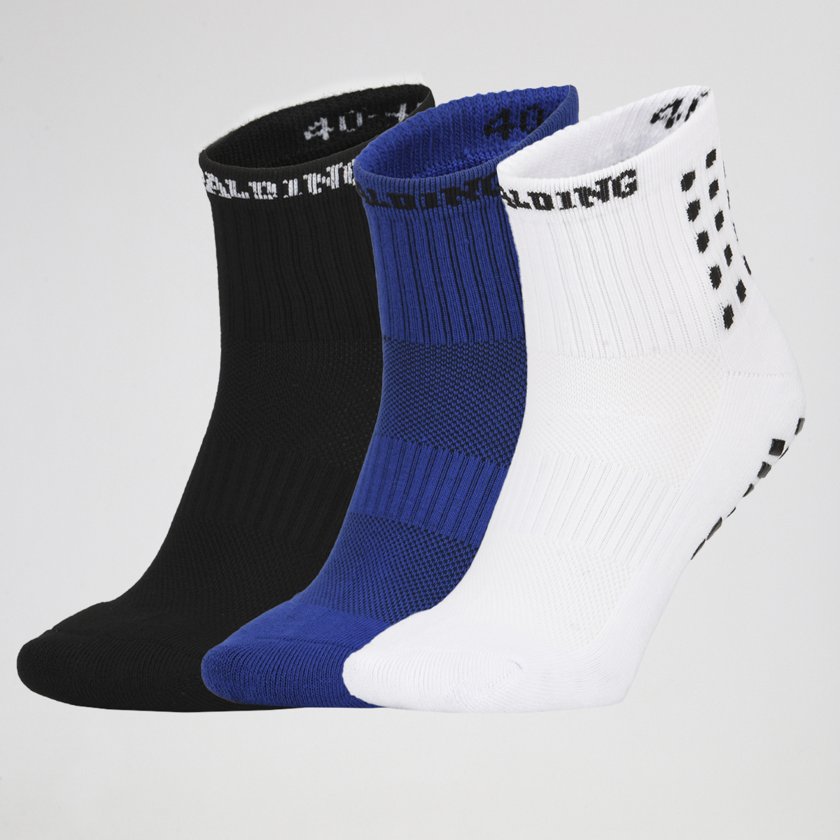 Pack de Medias Spalding Antideslizante Antibacterial X3,  image number null